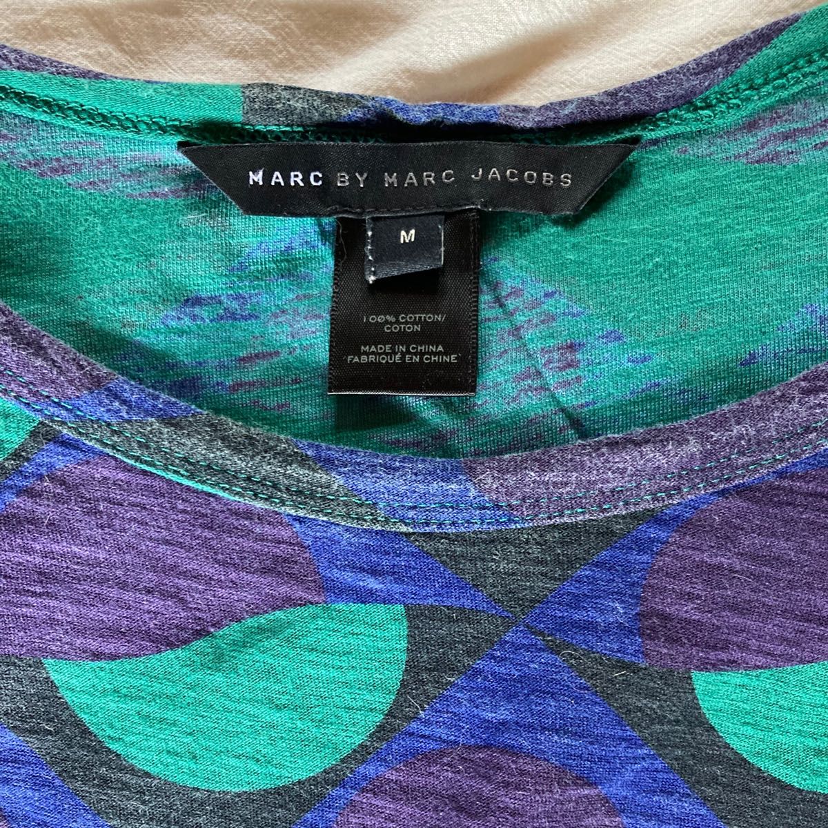 MARC BY MARC JACOBS マークジェイコブス 幾何学柄　カットソー