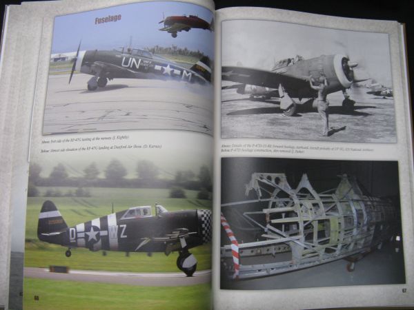 ★ MMP BOOKS  リパブリック P-47B-D レザーバック   ハードカバー本  ★の画像6