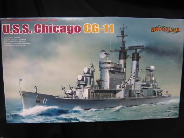 ★  サイバーホビー 1/700  アメリカ海軍 U.S.S. シカゴ CG-11 ミサイル巡洋艦  ★ の画像1