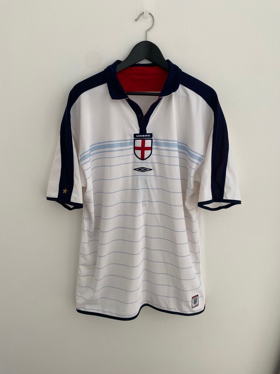 XL】2003/05 UMBRO イングランド代表 ユニフォーム リバーシブル XL】2003/05 UMBRO イングランド代表 ユニフォーム リバーシブル
