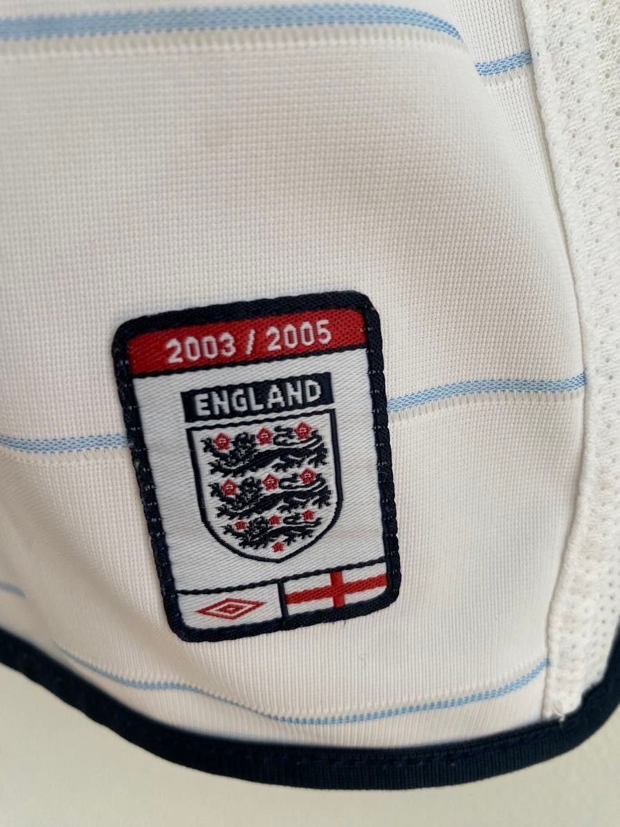 【XL】2003/05 UMBRO イングランド代表 ユニフォーム リバーシブル ホワイト 