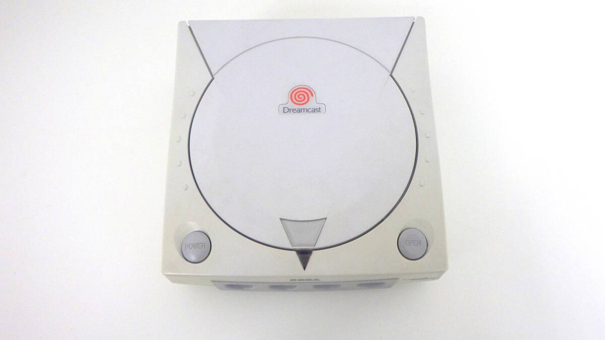 #8534[ retro game festival *1 jpy start * electrification has confirmed ]SEGA Dreamcast body controller HKT-3000 extra soft attaching 