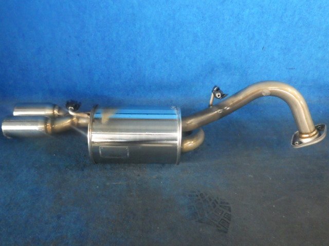  used TRD Toyota aqua NHP10 high response rear muffler 110120022S (39) gome private person un- possible 