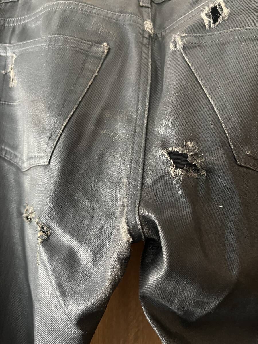 Dior homme ディオールオム 04SS STRIP デストロイ コーティング Dior homme ディオールオム 04SS STRIP デストロイ コーティング