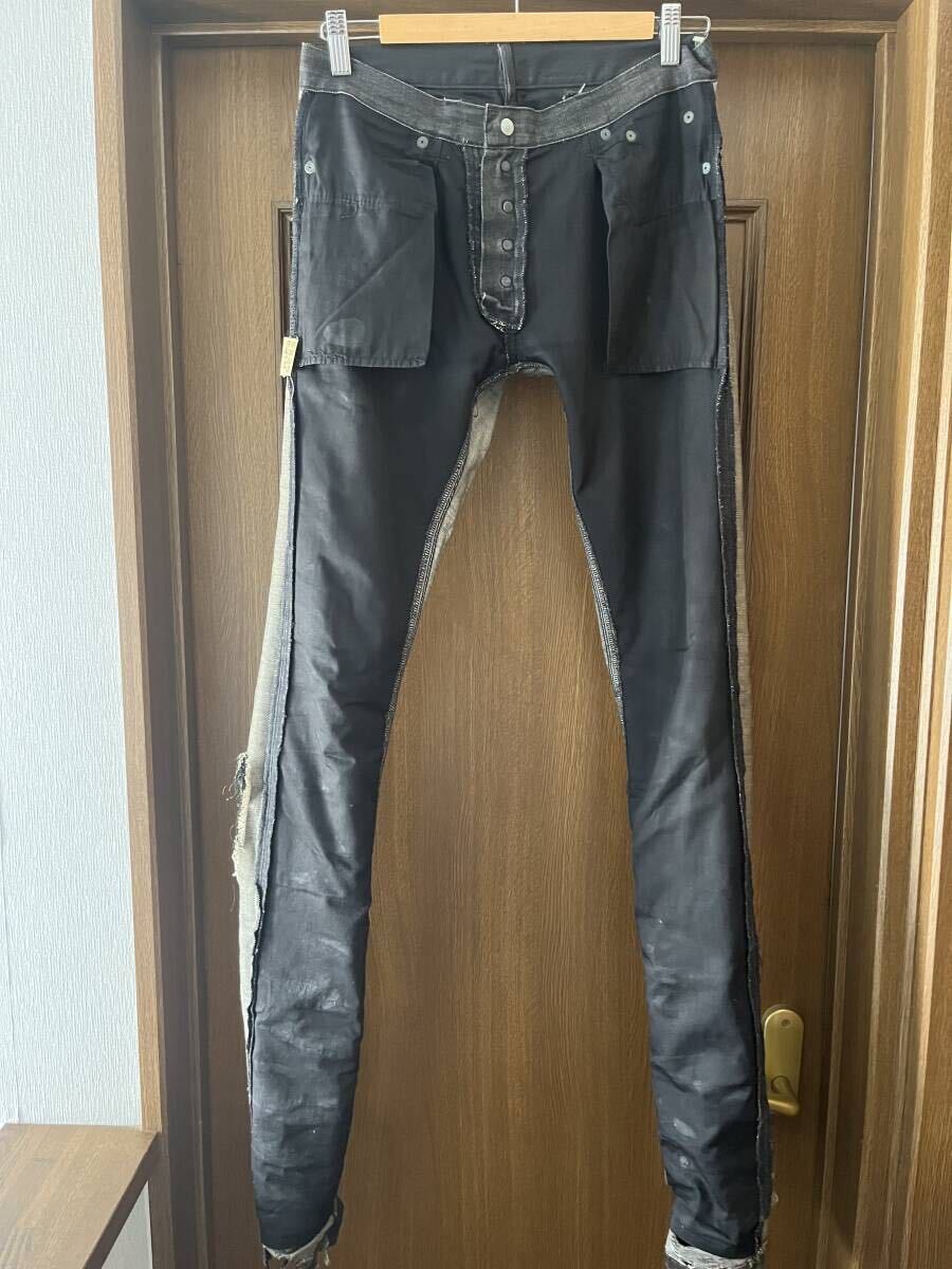 Dior homme ディオールオム 04SS STRIP デストロイ コーティング Dior homme ディオールオム 04SS STRIP デストロイ コーティング