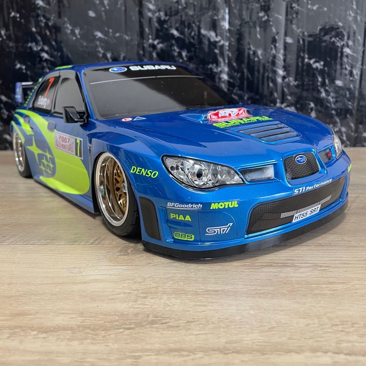 タミヤ スバル インプレッサ 1/10 ラジコンボディ 塗装済 ラリー タミヤ スバル インプレッサ 1/10 ラジコンボディ 塗装済 ラリー