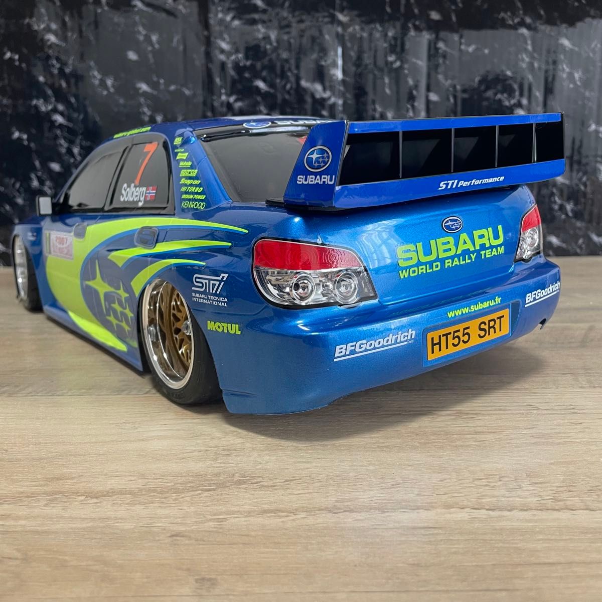 タミヤ スバル インプレッサ 1/10 ラジコンボディ 塗装済 ラリー タミヤ スバル インプレッサ 1/10 ラジコンボディ 塗装済 ラリー
