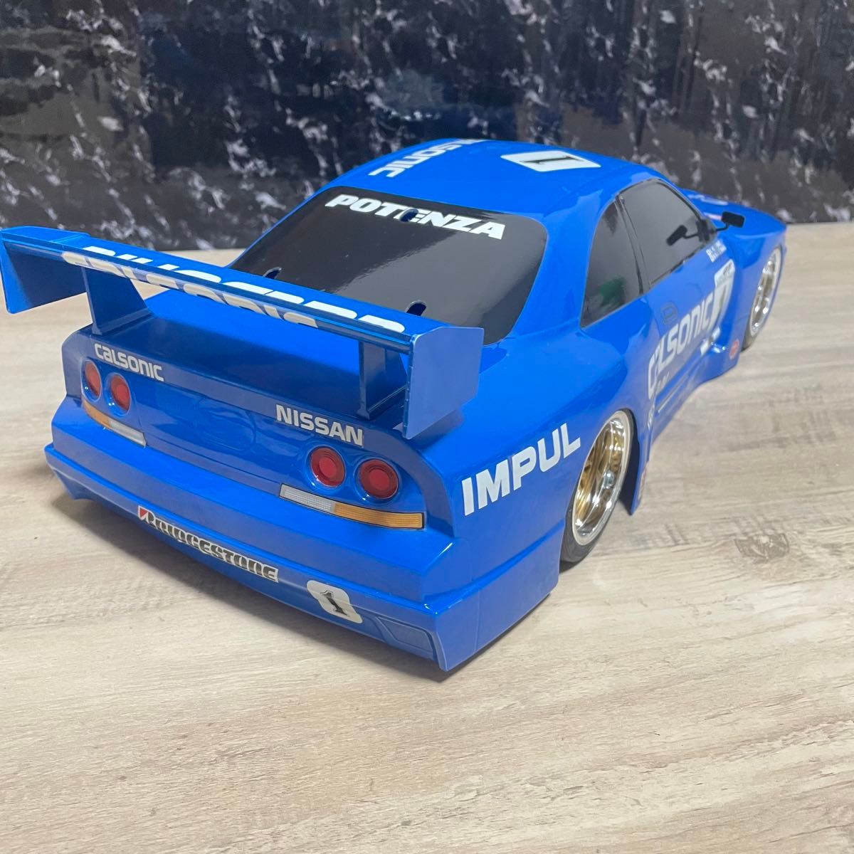 タミヤ カルソニックスカイライン GT-R 1/10 ラジコンボディー タミヤ カルソニックスカイライン GT-R 1/10 ラジコンボディー
