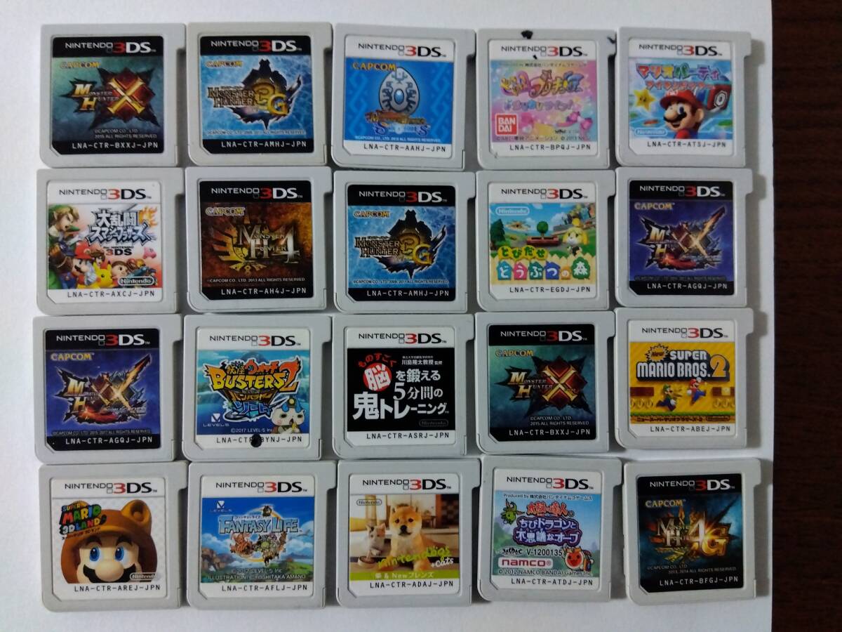 送料無料　ジャンク品　DS　３DS　ソフトのみ　105本セット　まとめ売り　動作未確認　重複あり　Nintendo_画像6