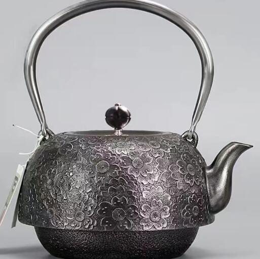 砂鉄 南部鉄器 大容量鉄壺 コーティングなし 手作り鉄 やかんを沸かす お茶の道具_画像1
