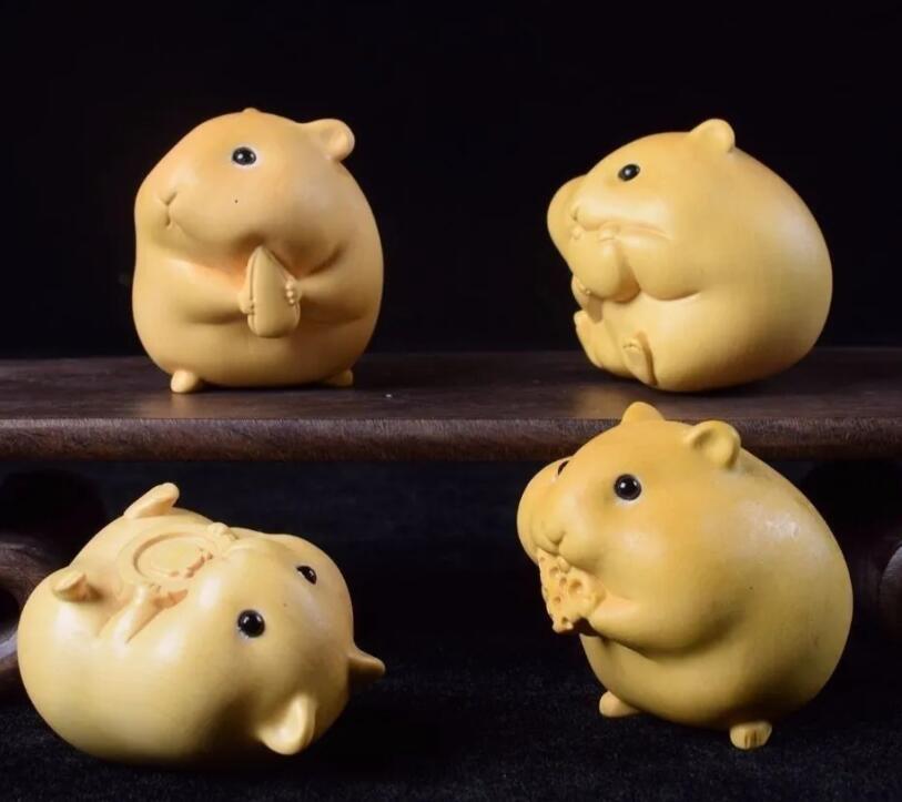 黄楊木彫の食いしん坊ハムスターを彫るの画像8