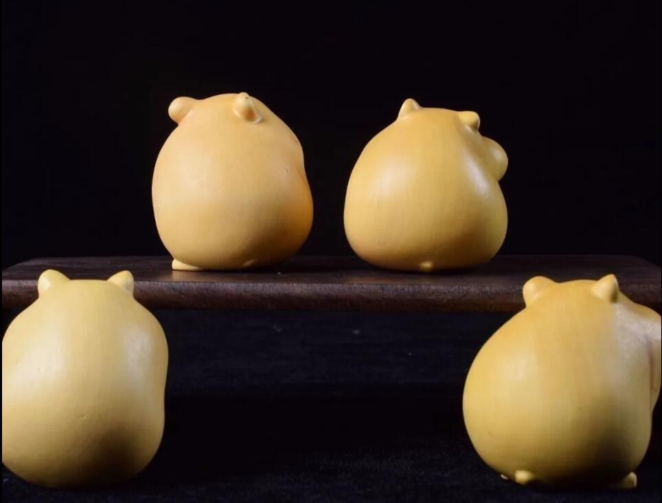 黄楊木彫の食いしん坊ハムスターを彫るの画像7