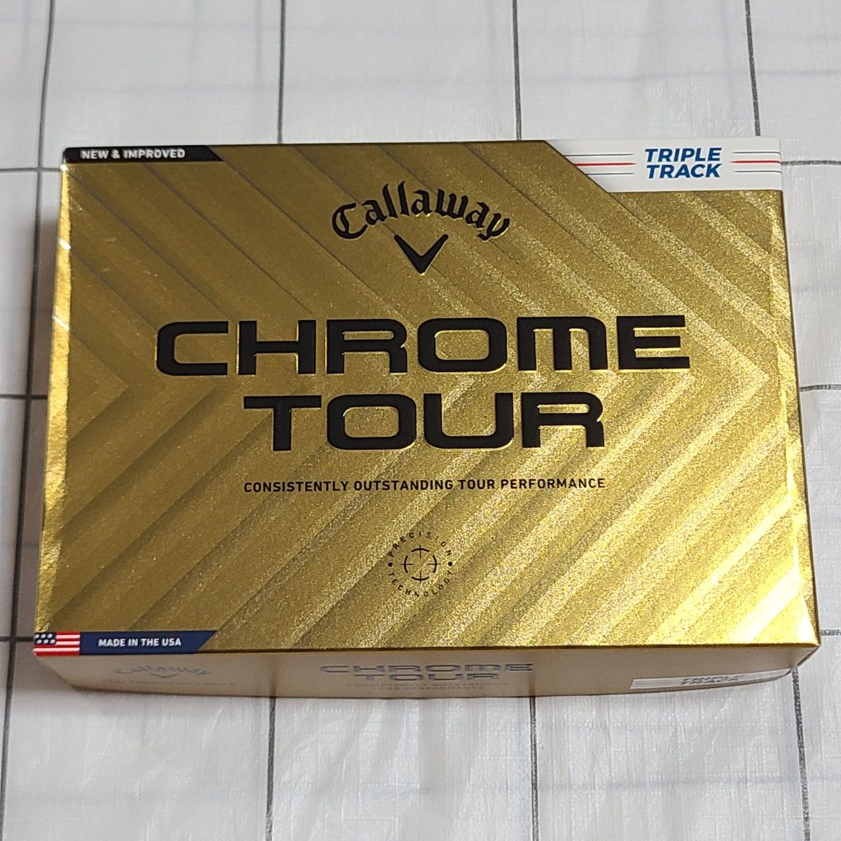 キャロウェイ CHROME TOUR トリプルトラック ホワイト  2024年モデル ゴルフボール 1ダース