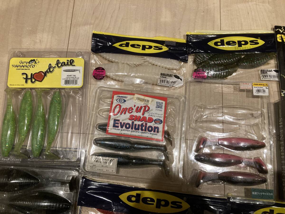 deps デプス ジャッカル ダウスイ ビックベイト レイド drt 新品未使用 美品 ルアーセット の画像5