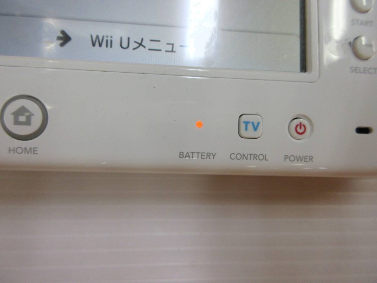 静★任天堂/Wii U/ゲームパッド/WUP-010/ACアダプター　 M-181★_画像4