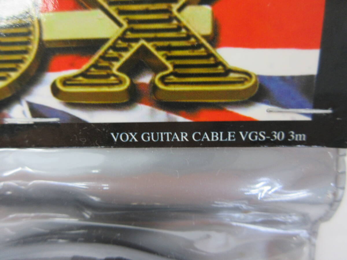 .*1 jpy festival /VOX/voks/VGS-30/3 meter / guitar cable / shield cable / present condition goods *3.29-226 ZK