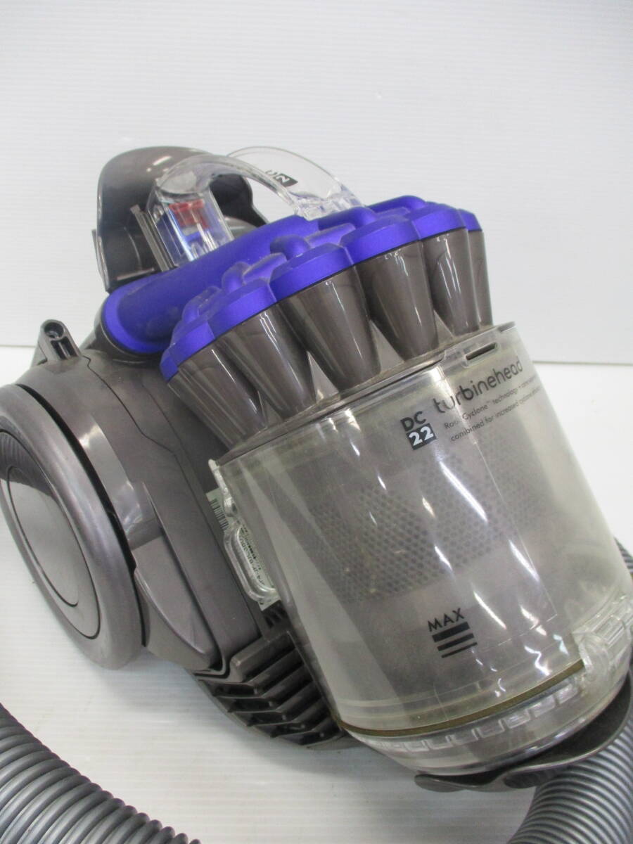 湘□ダイソン掃除機 dyson root cyclone DC22 サイクロン クリーナー 家電 ZY-19の画像5