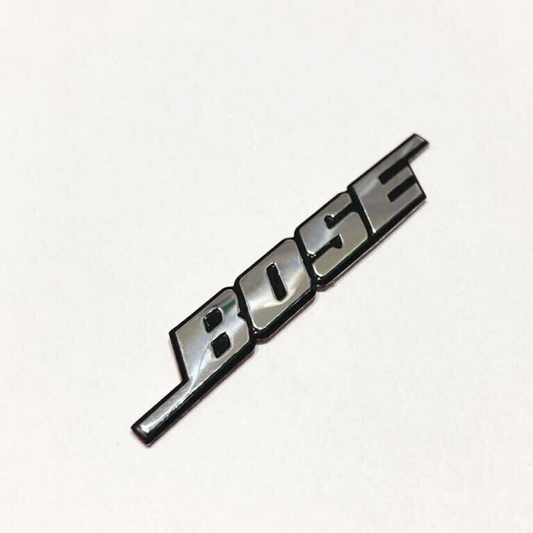 BOSE スピーカー エンブレム ４個 ボーズ スピーカー オーラ ロゴ ニッサン トヨタ ホンダ マツダ ダイハツ スバル BOSEエンブレム_画像3