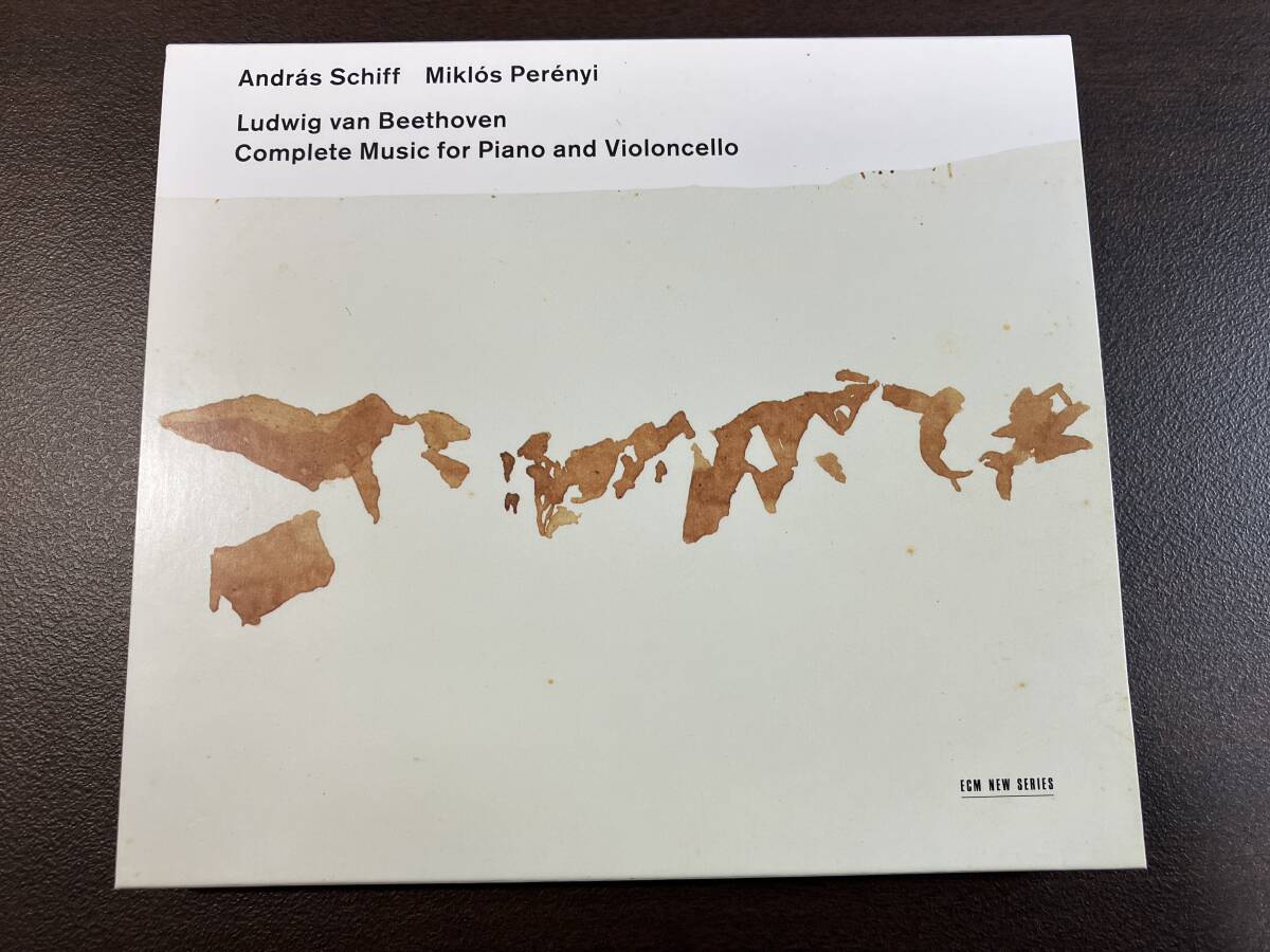 Andras Schiff アンドラーシュ・シフ / Beethoven ベートーヴェン:チェロとピアノのための作品全集 / 録音: 2001,2002年 / 2CDの画像1