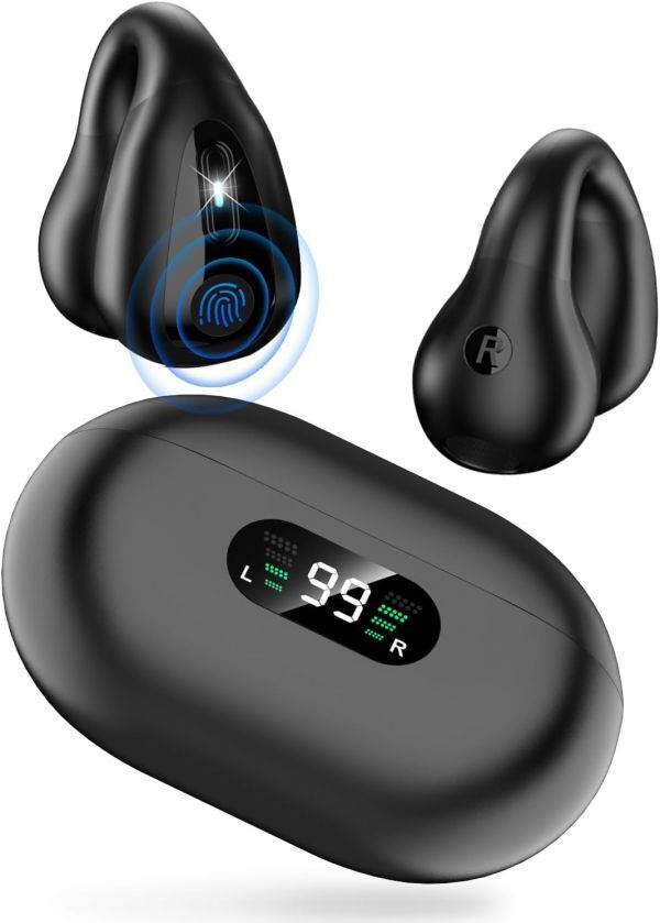 2024年初3月初発売 人気モデル OWSイヤホン ワイヤレスイヤホン オープンイヤー型 Bluetooth 日本製 空気伝導 イヤホン 低遅延 イヤホン