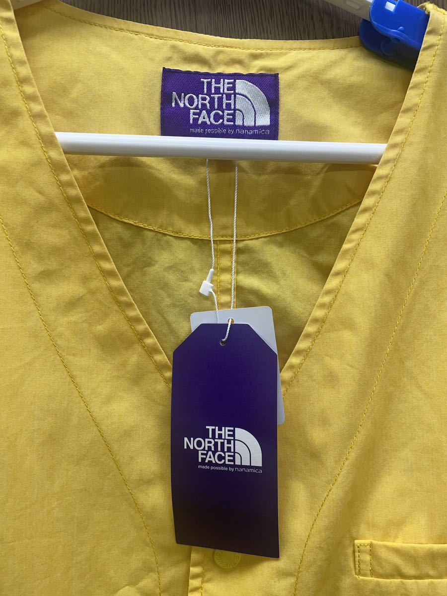 定価22000円　イエロー　L　未使用　 THE NORTH FACE PURPLE LABEL Garment Dye Field Vest NT3251N ベスト_画像3