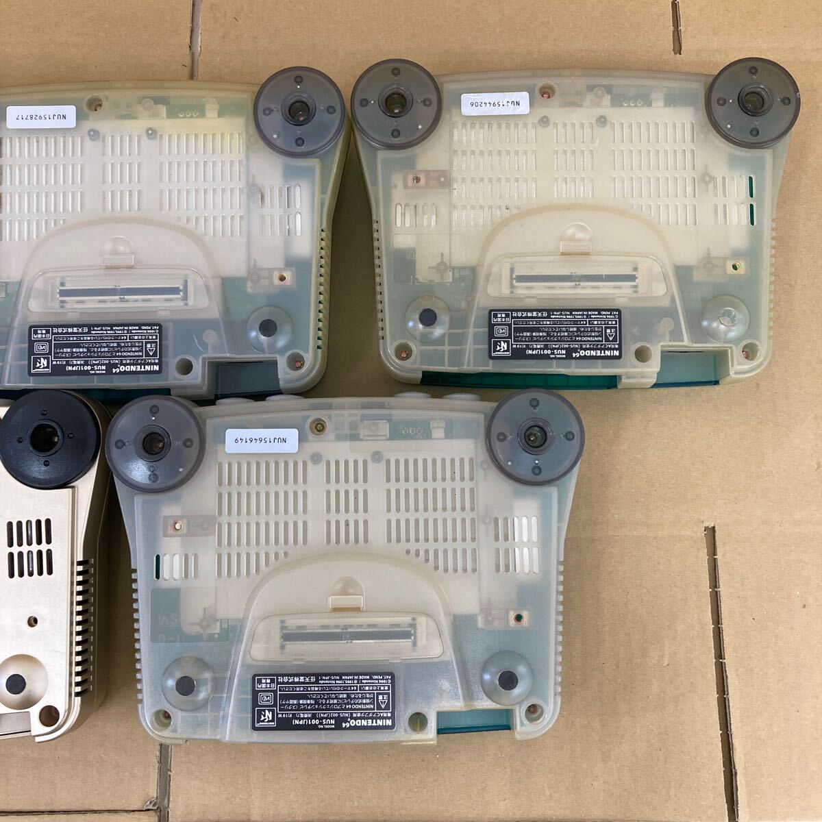 ニンテンドー６４本体 まとめ 動作未確認 ジャンク扱い 0411-405の画像5