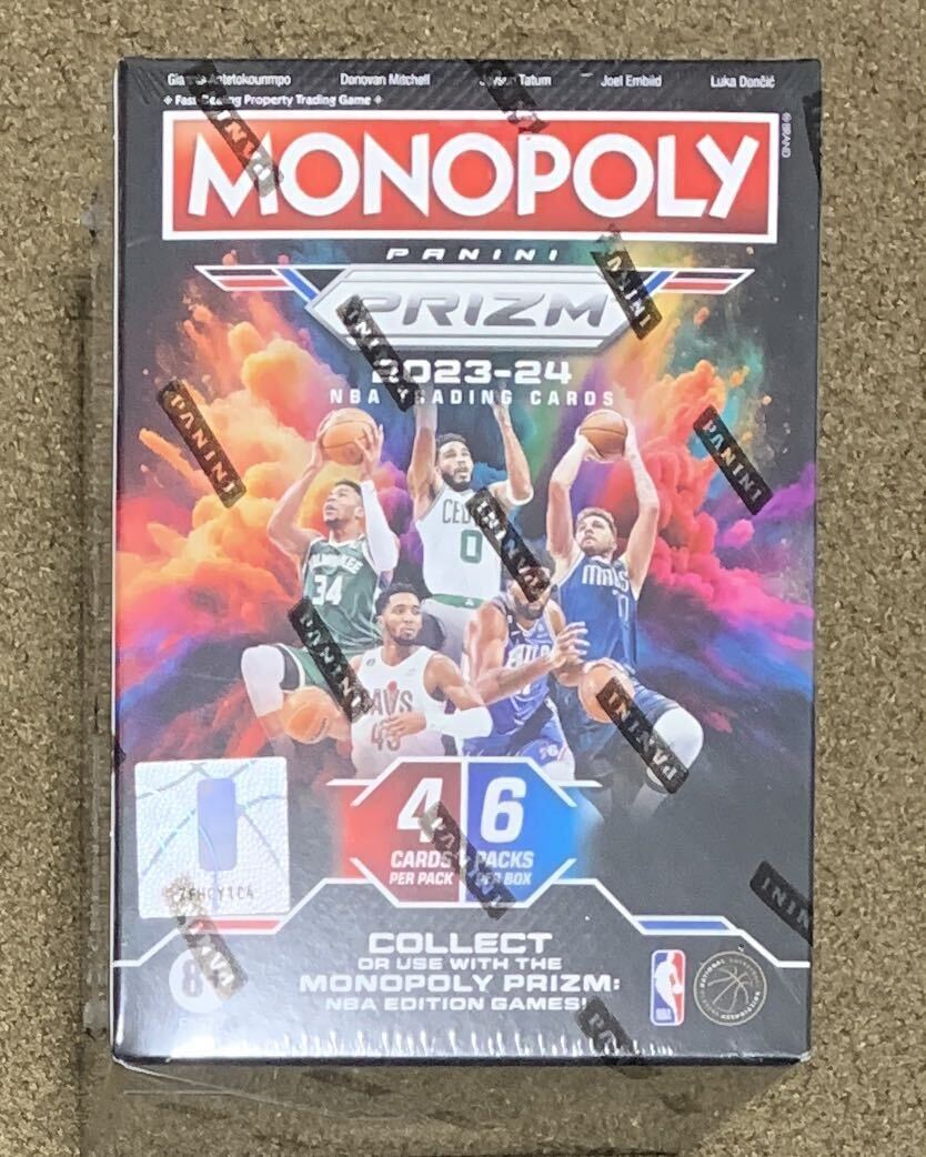 【未開封box】 2023-2024 panini prizm monopoly box シュリンク付き_画像1