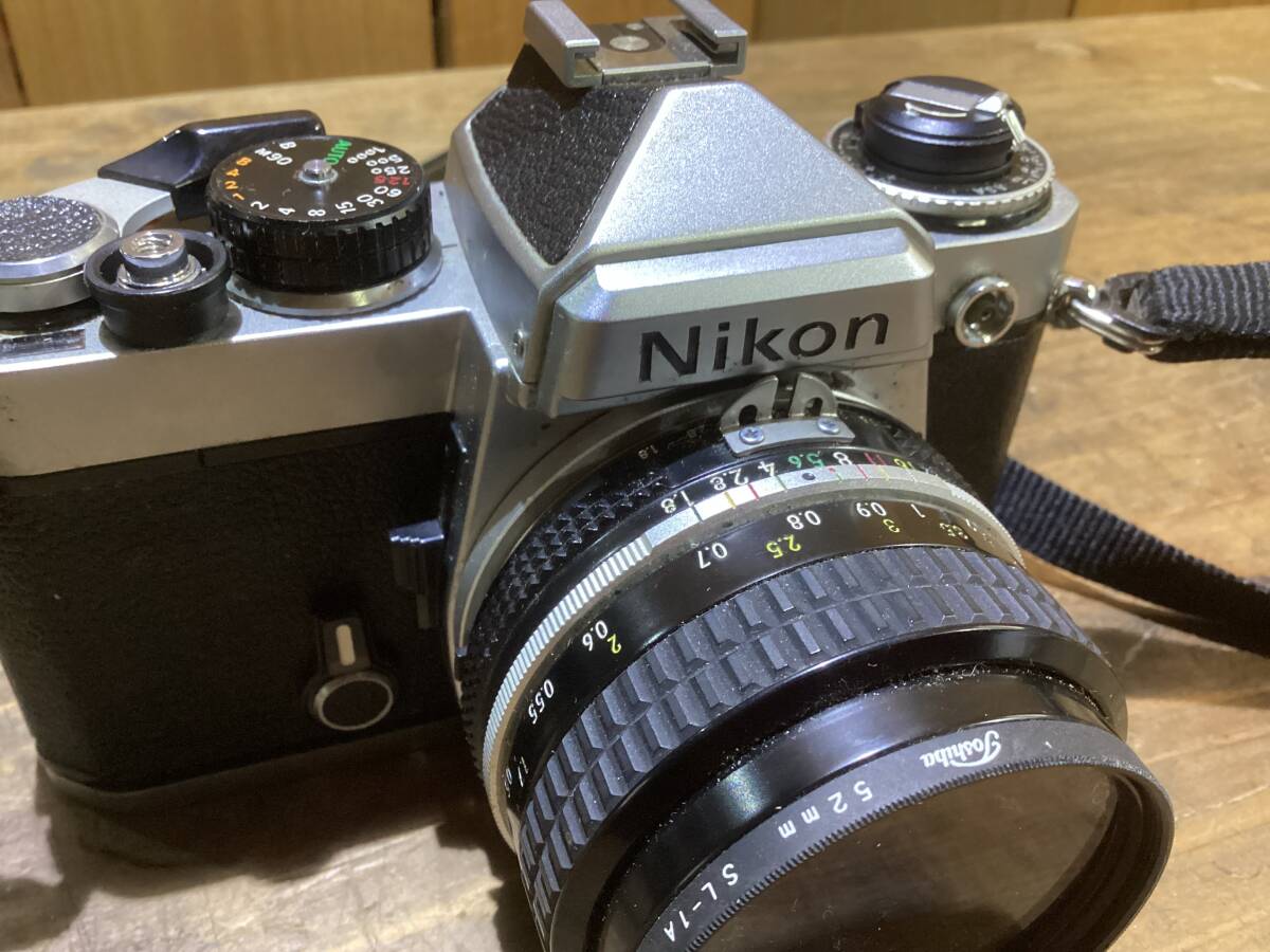 NIKON FE ニコン 一眼レフカメラ 中古 不動 現状品 修理前提 の画像2