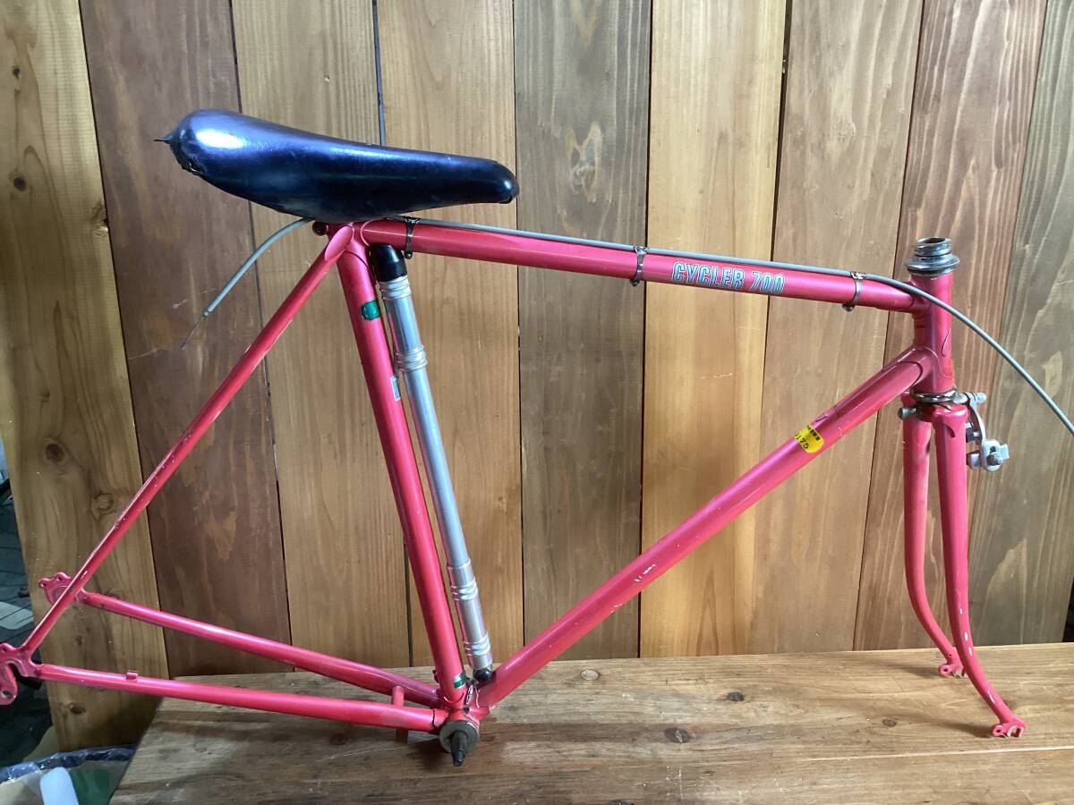 ナショナル クロモリ ロード ビンテージ  CYCLER 700 ビンテージ 中古 の画像1