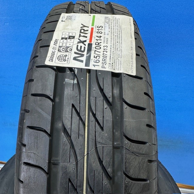  ＊＊ 新品 ＊＊ 165/70R14 ブリヂストン NEXTRY サマ－タイヤ 165/70/14 4本セット 【来店交換も大歓迎】の画像2