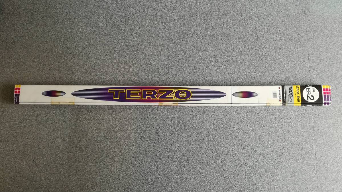 スキーキャリアパーツ TERZO EB2 スチールバーセット　120cm 2本セット　未使用、未開封_画像1