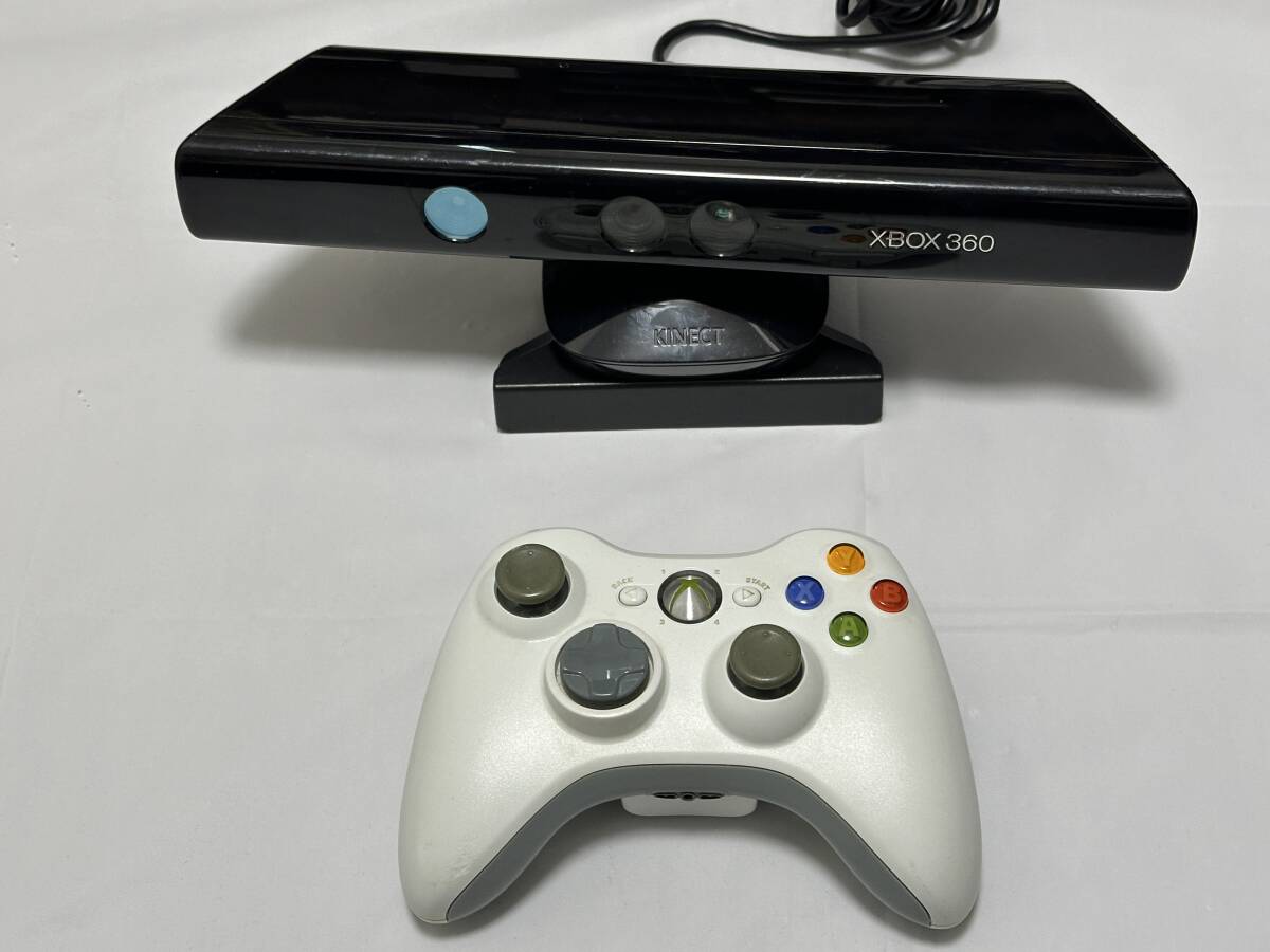 ★[ジャンク品] XBOX360 CONSOLE コンソール 本体 Kinect センサー [未検品]B4J-00037★の画像5
