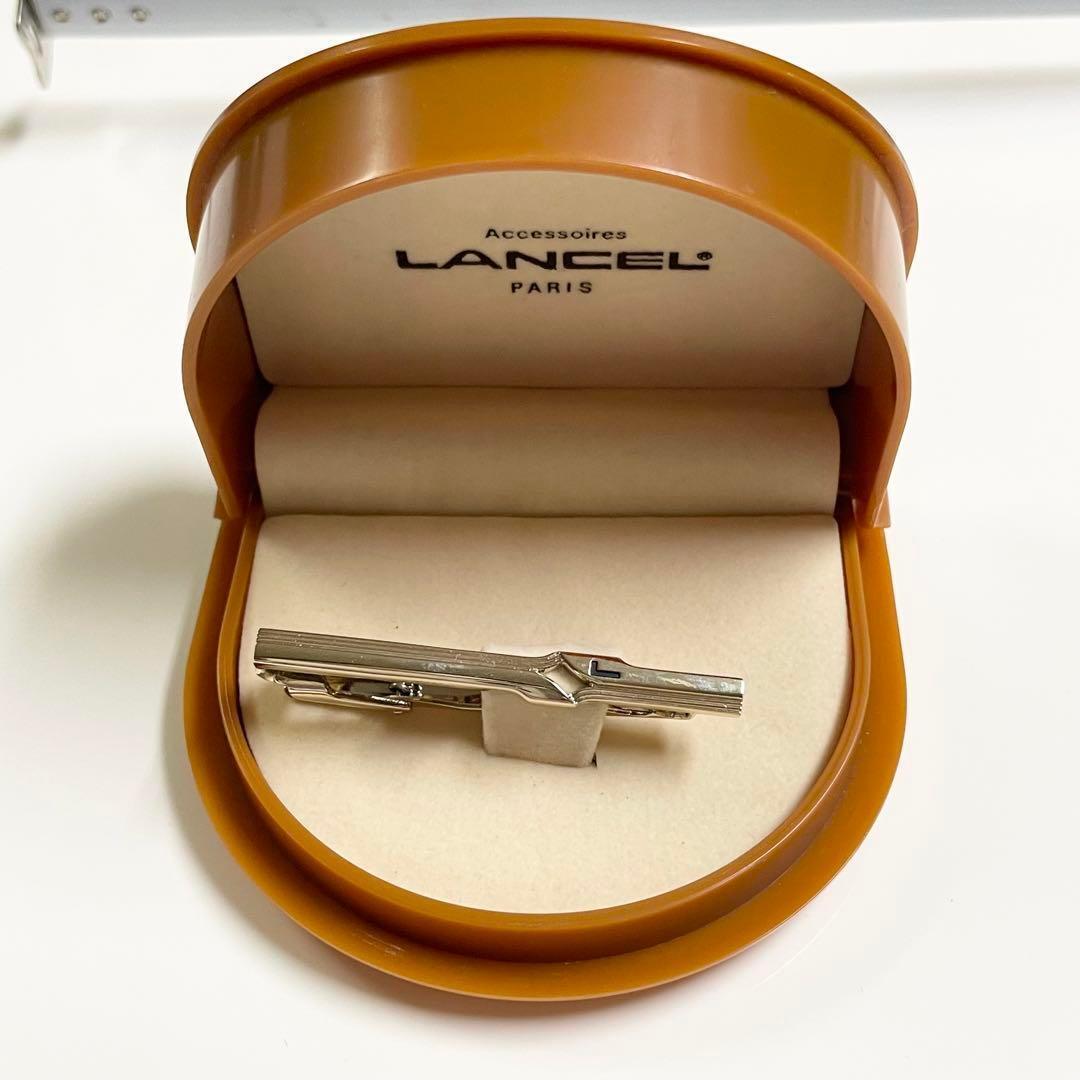 LANCEL ランセル ネクタイピン 小物 メンズ スーツ ビジネス ケース付きの画像1