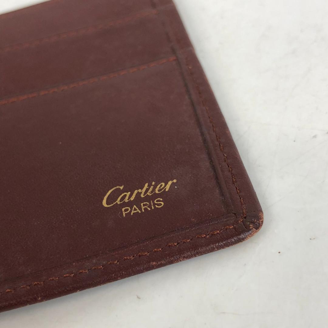 Cartier カルティエ マストライン 二つ折り財布 メンズ ブランド 財布 レディース おしゃれ 送料無料 カードケース お札入れの画像9