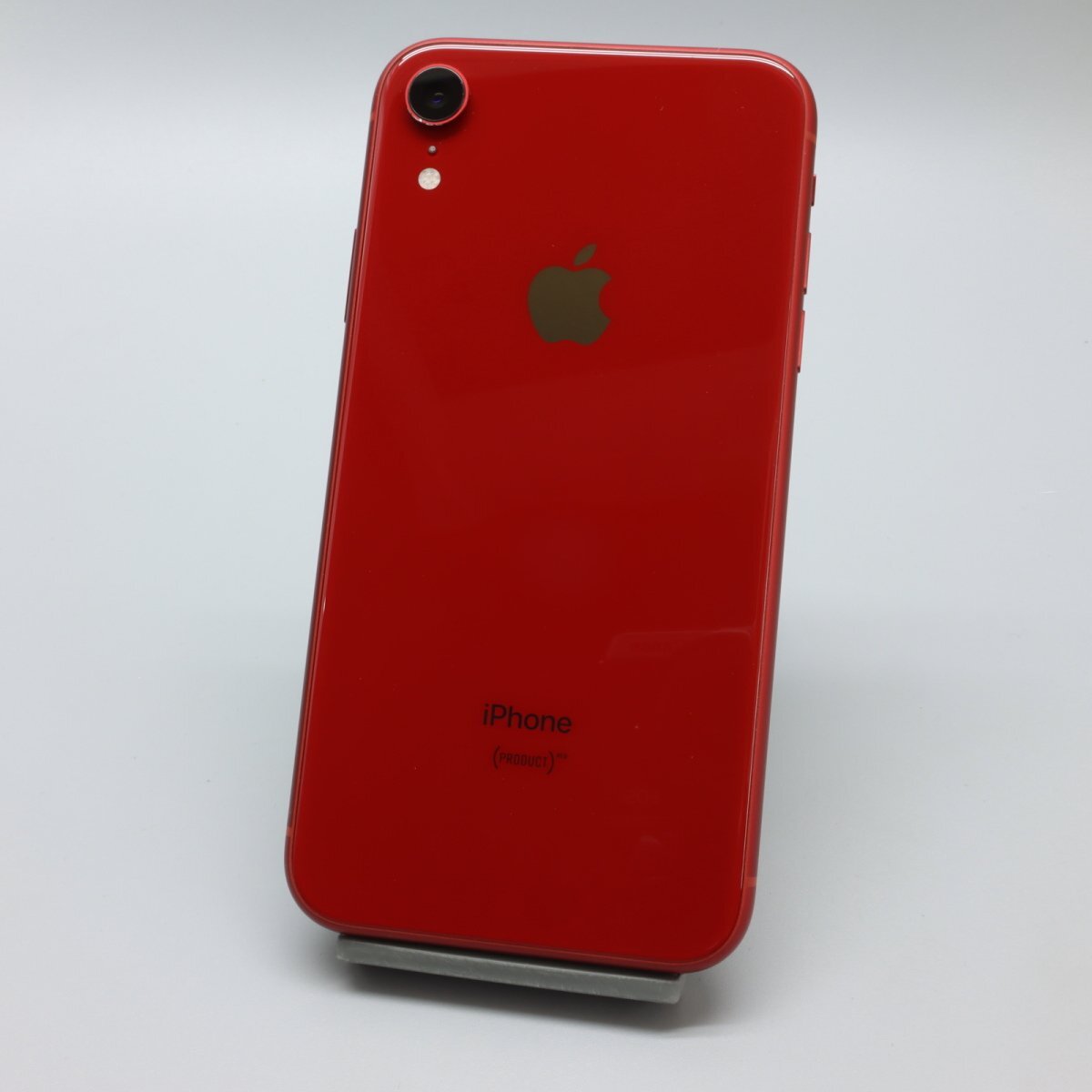 Apple iPhoneXR 64GB (PRODUCT)RED A2106 MT062J/A バッテリ90% ■SIMフリー★Joshin7372【1円開始・送料無料】_画像1
