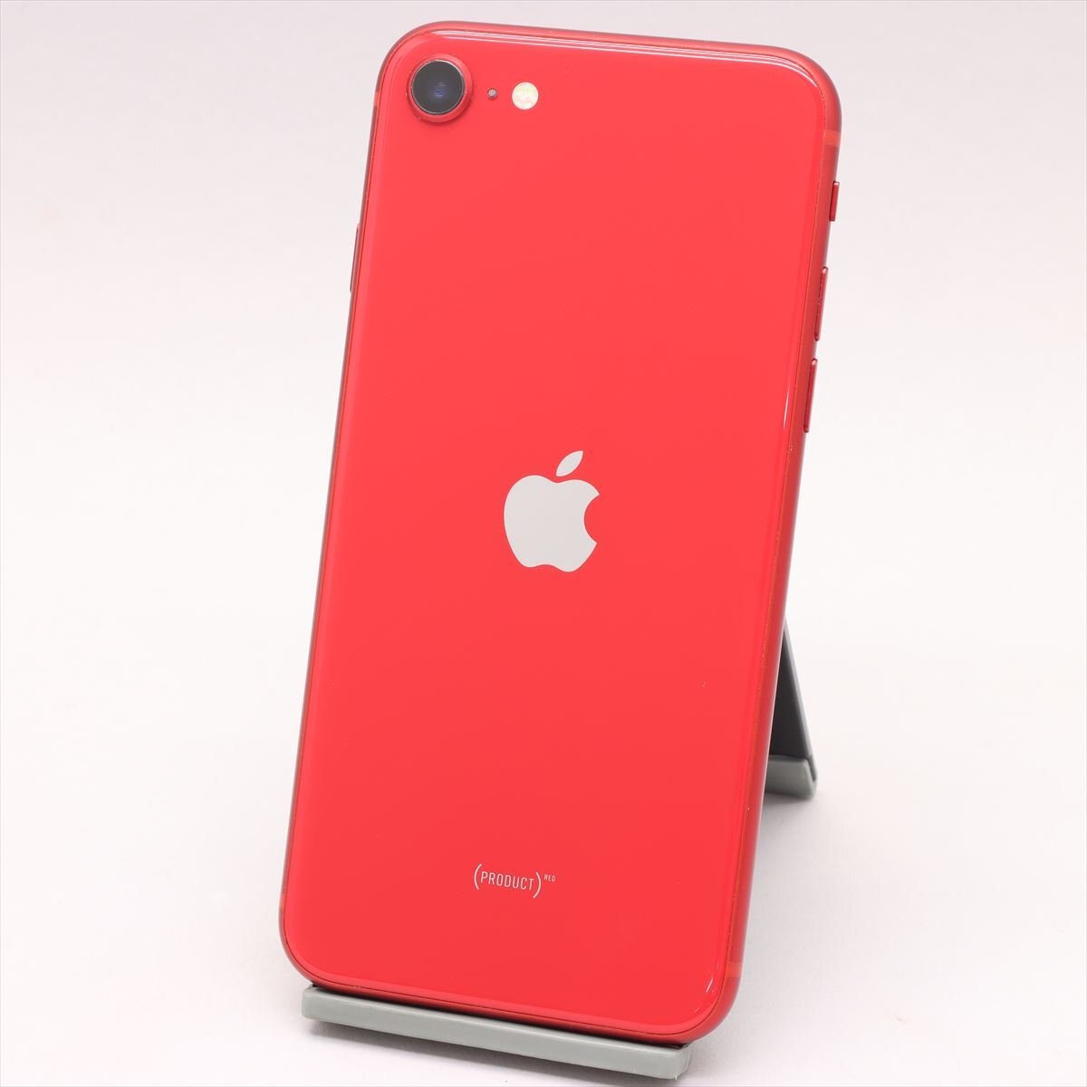 Apple iPhoneSE 128GB (第2世代) (PRODUCT)RED A2296 MXD22J/A バッテリ76% ■SIMフリー★Joshin0018【1円開始・送料無料】_画像1