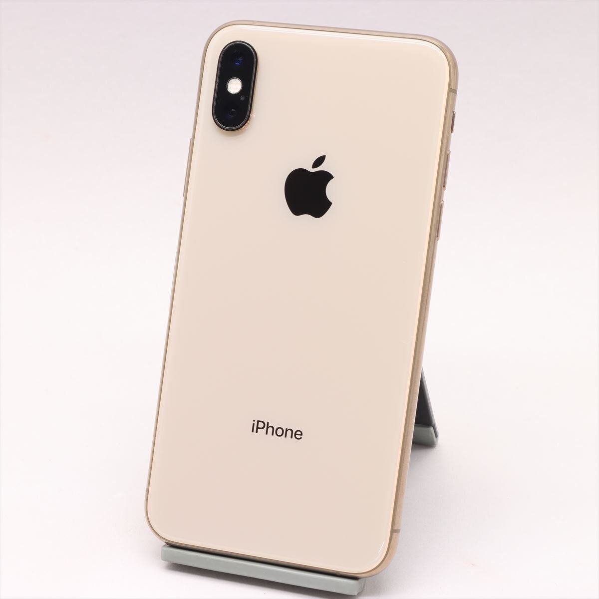 Apple iPhoneXS 64GB Gold A2098 MTAY2J/A バッテリ85% ■SIMフリー★Joshin8501【1円開始・送料無料】の画像1