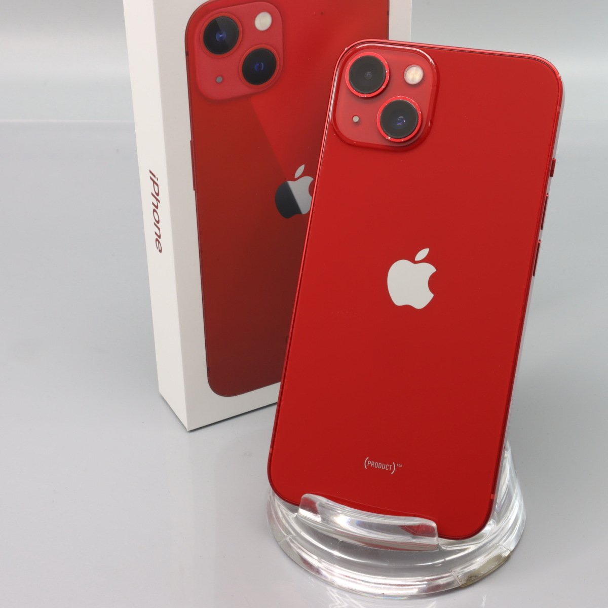 Apple iPhone13 128GB (PRODUCT)RED A2631 MLNF3J/A バッテリ87% ■SIMフリー★Joshin6302【1円開始・送料無料】の画像1