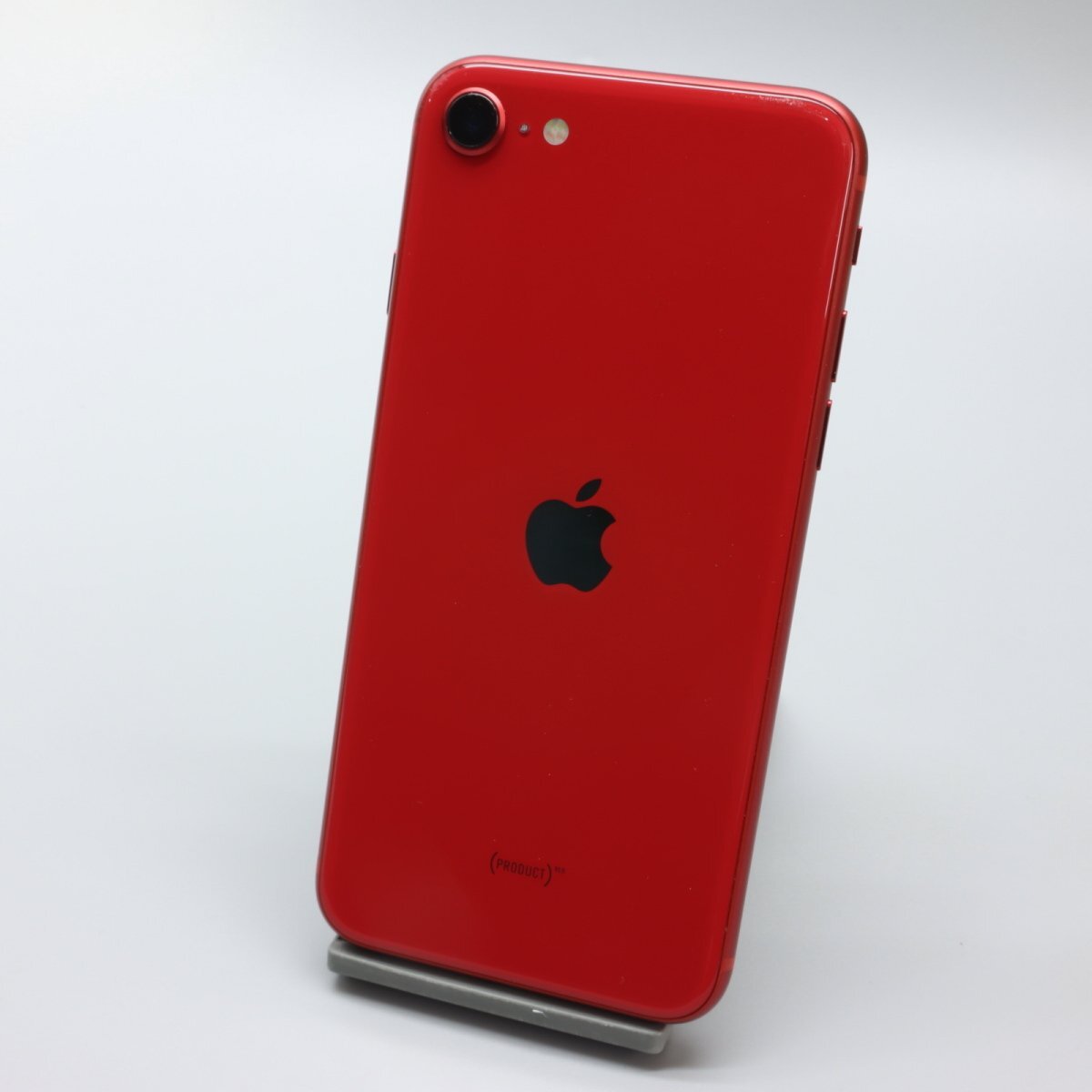 Apple iPhoneSE 64GB (第2世代) (PRODUCT)RED A2296 MX9U2J/A バッテリ81% ■ソフトバンク★Joshin7308【1円開始・送料無料】_画像1