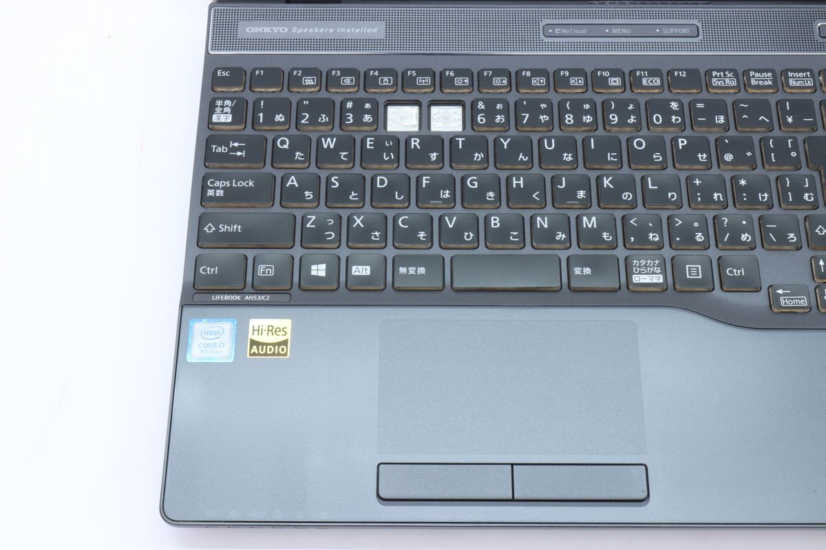 15.6型ノート FUJITSU LIFEBOOK AH53/C2 (i7 8550U/OSなし) FMVA53C2BZ ★Joshin(ジャンク)7303【1円開始・送料無料】の画像3