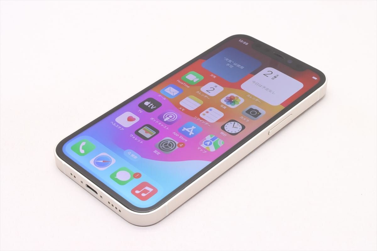 Apple iPhone12 mini 128GB White A2398 MGDM3J/A ■ソフトバンク★Joshin(ジャンク)9731【1円開始・送料無料】の画像5