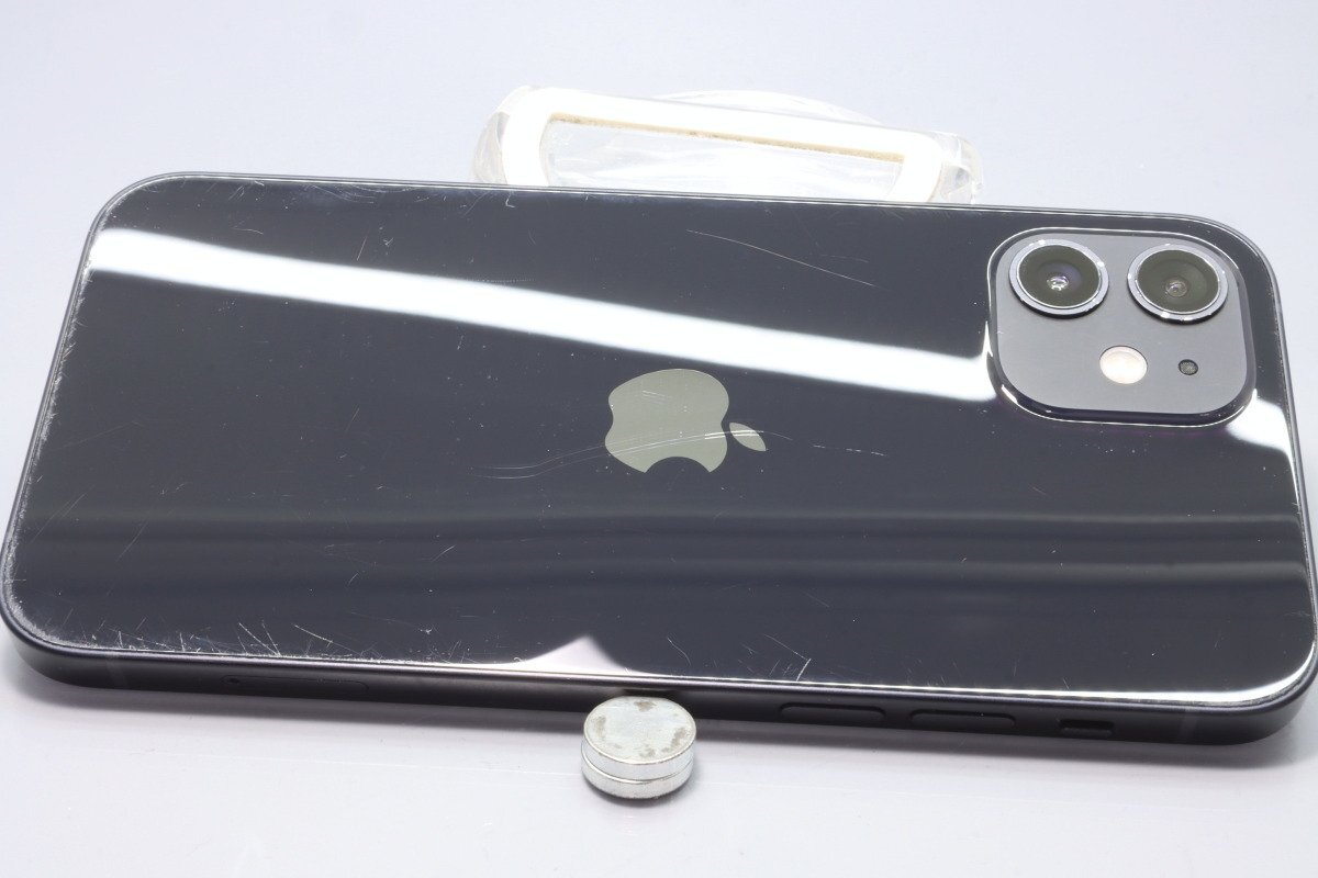 Apple iPhone12 64GB Black A2402 MGHN3J/A バッテリ85% ■SIMフリー★Joshin9826【1円開始・送料無料】の画像10