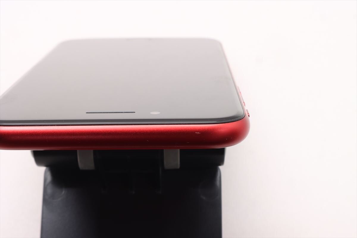 Apple iPhoneSE 128GB (第2世代) (PRODUCT)RED A2296 MHGV3J/A バッテリ83% ■SIMフリー★Joshin1016【1円開始・送料無料】の画像6