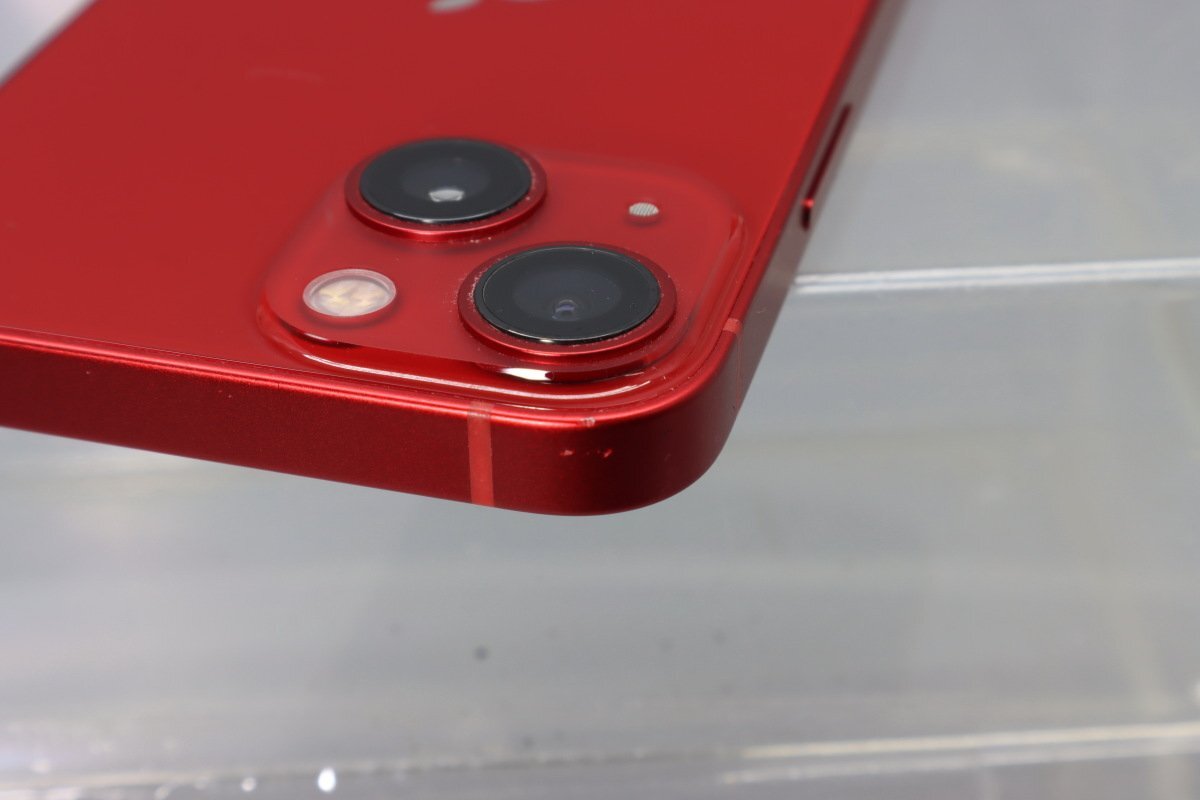 Apple iPhone13 mini 256GB (PRODUCT)RED A2626 MLJM3J/A バッテリ87% ■SIMフリー★Joshin5814【1円開始・送料無料】の画像7