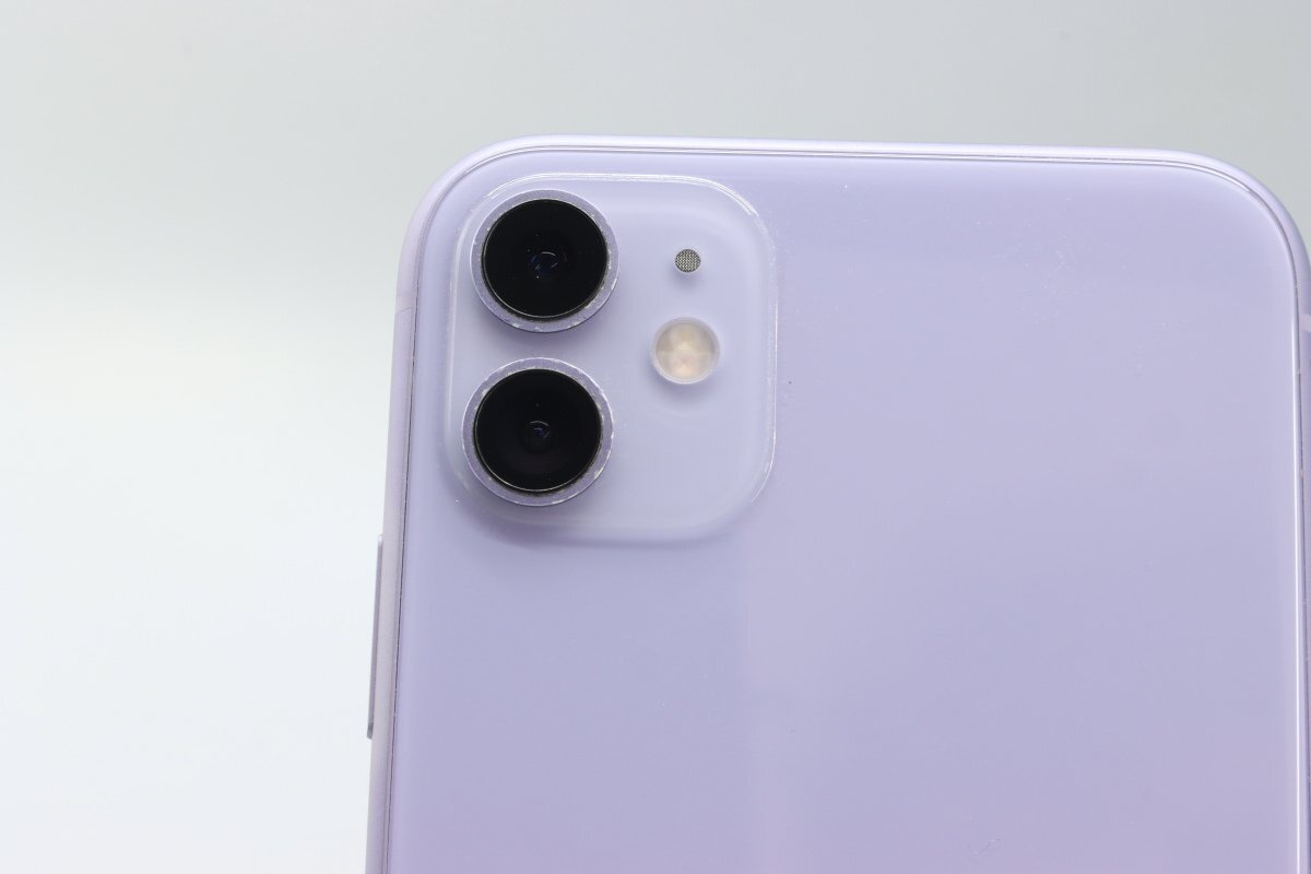 Apple iPhone11 64GB Purple A2221 MWLX2J/A バッテリ86% ■SIMフリー★Joshin0778【1円開始・送料無料】の画像6