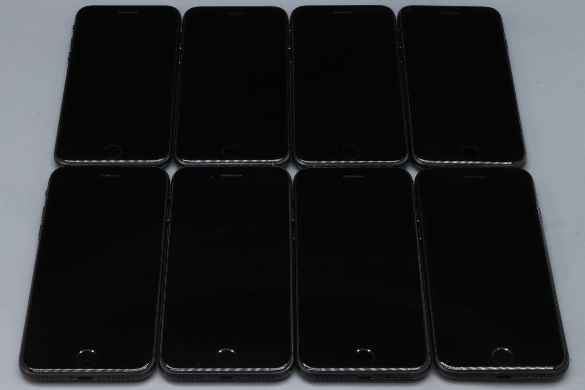 Apple iPhone8 64GB Space Gray 8台セット A1906 MQ782J/A ■SIMフリー★Joshin(ジャンク)8703【1円開始・送料無料】の画像2