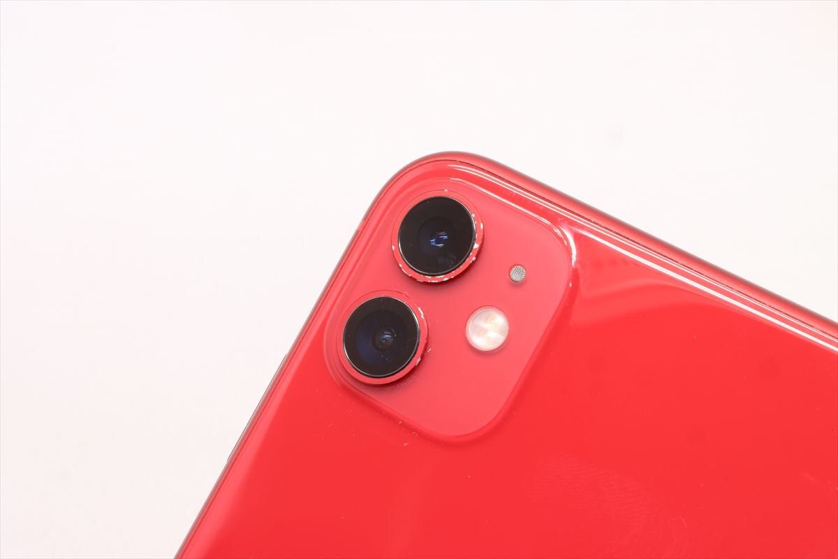 Apple iPhone11 64GB (PRODUCT)RED A2221 MWLV2J/A バッテリ75% ■ドコモ★Joshin5304【1円開始・送料無料】の画像7