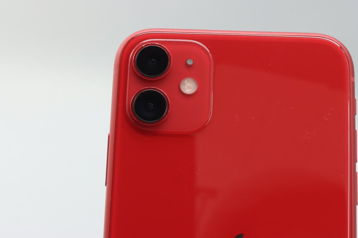 Apple iPhone11 64GB (PRODUCT)RED A2221 MWLV2J/A バッテリ77% ■SIMフリー★Joshin5536【1円開始・送料無料】の画像7