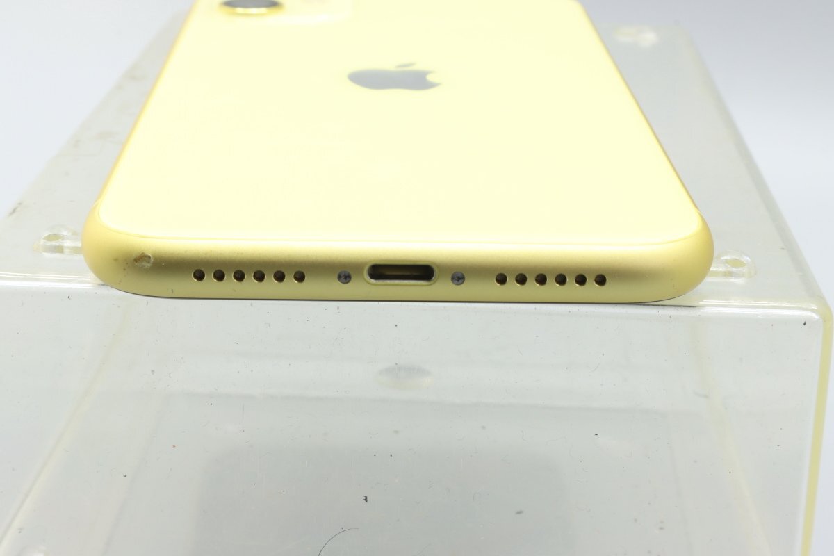 Apple iPhone11 64GB Yellow A2221 MWLW2J/A バッテリ89% ■SIMフリー★Joshin4119【1円開始・送料無料】