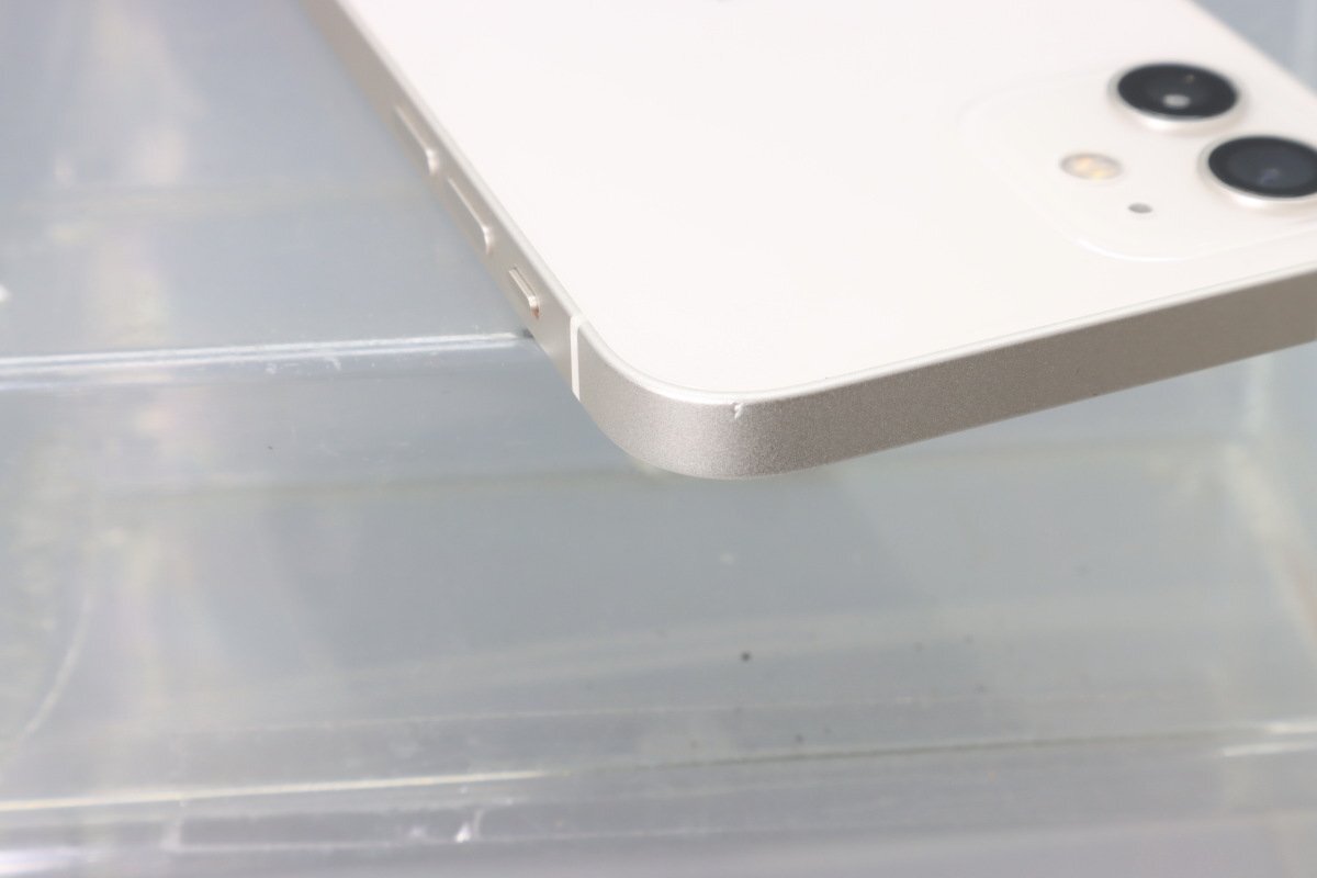 Apple iPhone12 64GB White A2402 MGHP3J/A バッテリ90% ■SIMフリー★Joshin5404【1円開始・送料無料】の画像6